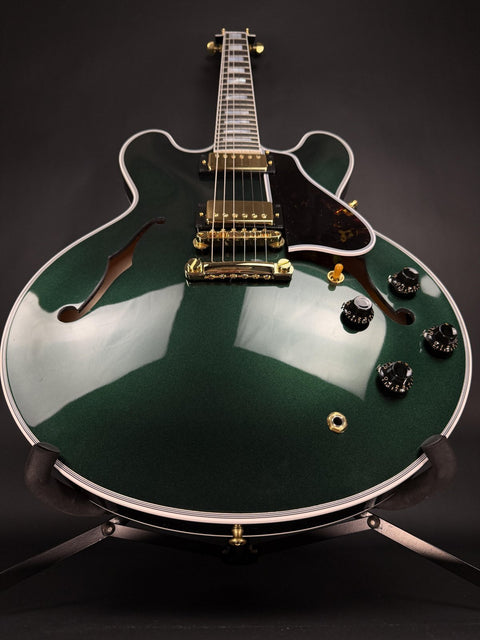 Gibson Custom Limited Edition Greatest Hits Volume II 1959 ES-355 - British Racing Green Gloss Gold Hardware -