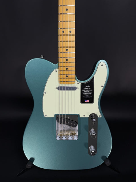 Fender American Professional Classic Telecaster - Faded Sherwood Green Metallic -