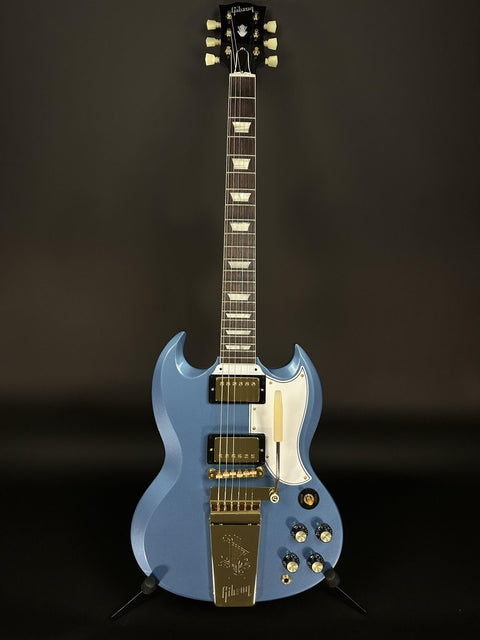 Gibson Custom M2M 1964 SG Standard Reissue w/ Maestro Vibrola - Pelham Blue -