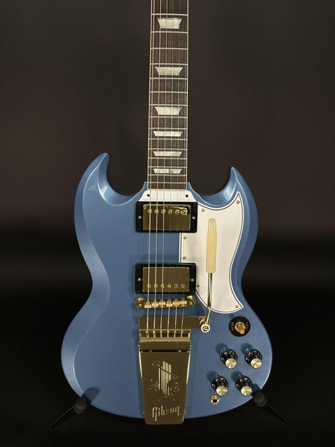 Gibson Custom M2M 1964 SG Standard Reissue w/ Maestro Vibrola - Pelham Blue -