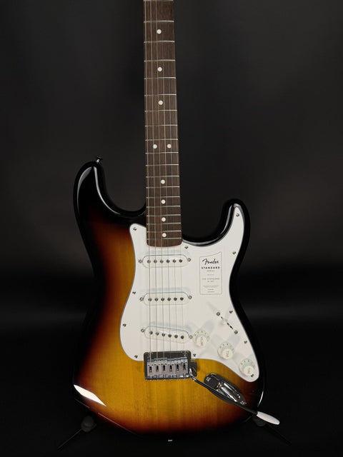 Fender Standard Stratocaster - 3-Color Sunburst Laurel Fingerboard -