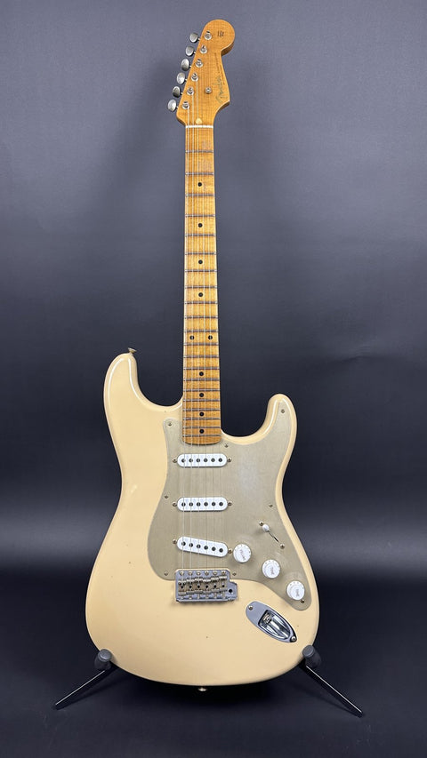 Fender Custom Shop Limited Edition 1954 Roasted Stratocaster Journeyman Relic - Aged Desert Sand - 