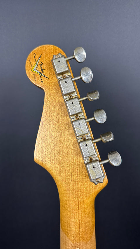 Fender Custom Shop Limited Edition 1954 Roasted Stratocaster Journeyman Relic - Aged Desert Sand - 