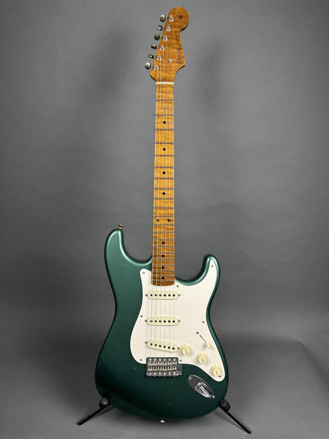 Fender Custom Shop 1958 Stratocaster Reissue Journeyman Relic - Aged Sherwood Green - 