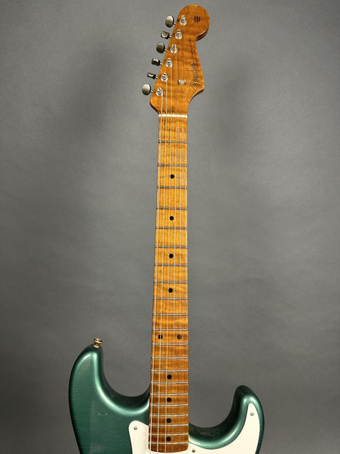 Fender Custom Shop 1958 Stratocaster Reissue Journeyman Relic - Aged Sherwood Green - 