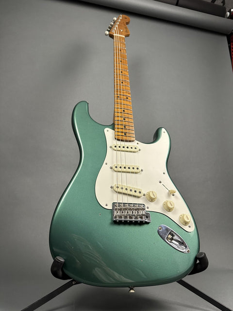 Fender Custom Shop 1958 Stratocaster Reissue Journeyman Relic - Aged Sherwood Green - 