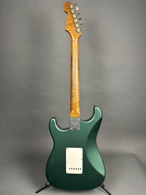 Fender Custom Shop 1958 Stratocaster Reissue Journeyman Relic - Aged Sherwood Green - 