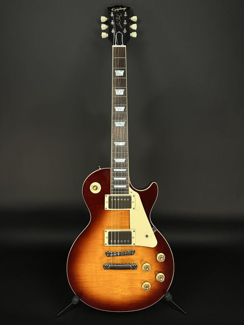 Epiphone Inspired By Gibson Custom 1959 Les Paul Standard Reissue - Deep Cherry Sunburst -