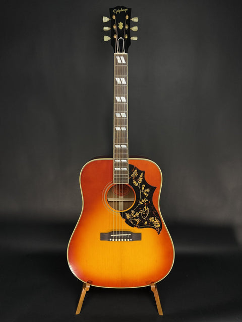 2025 Epiphone Inspired By Gibson Custom 1960 Hummingbird Reissue - Heritage Cherry Sunburst -