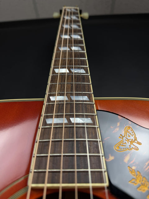 2025 Epiphone Inspired By Gibson Custom 1960 Hummingbird Reissue - Heritage Cherry Sunburst -