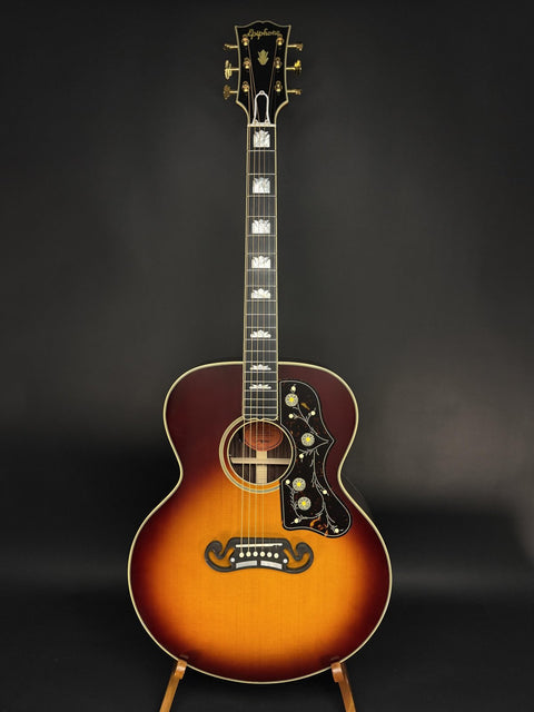 Epiphone Inspired By Gibson Custom Pre-War SJ-200 Rosewood Reissue - Vintage Sunburst -