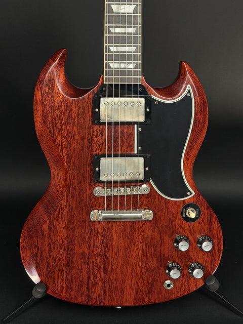 Gibson Custom 1961 Les Paul SG Standard Reissue Stop-Bar VOS - Cherry Red -