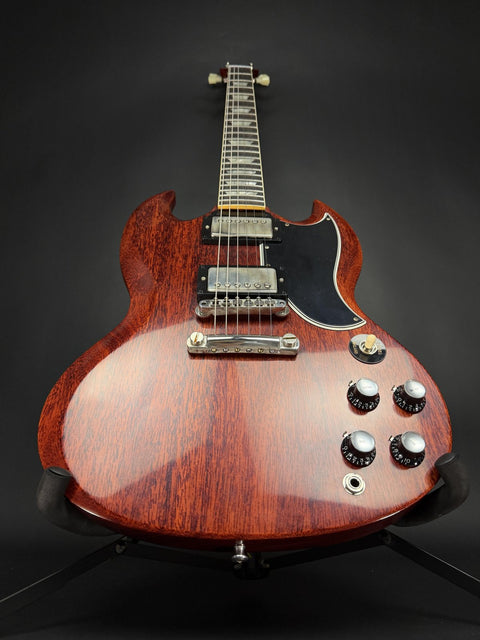 Gibson Custom 1961 Les Paul SG Standard Reissue Stop-Bar VOS - Cherry Red -
