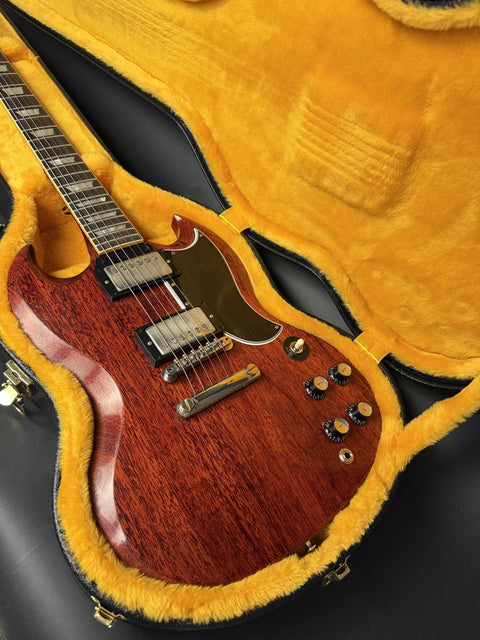 Gibson Custom 1961 Les Paul SG Standard Reissue Stop-Bar VOS - Cherry Red -