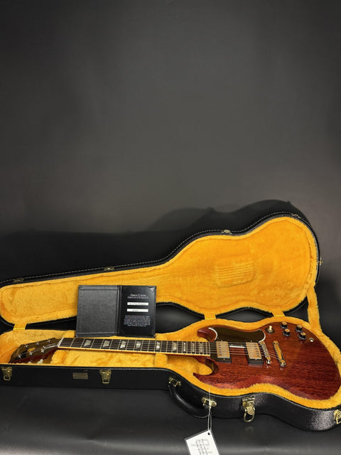 Gibson Custom 1961 Les Paul SG Standard Reissue Stop-Bar VOS - Cherry Red -