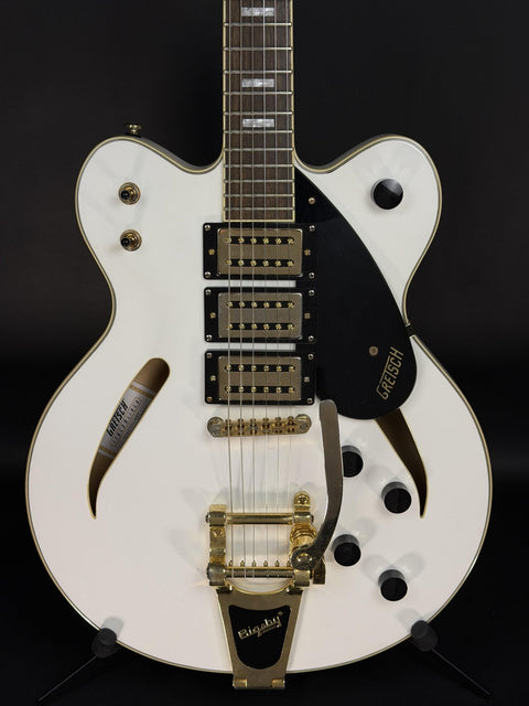 2020 Gretsch G2627TG Streamliner Center Block Bigsby - White Gold Hardware -