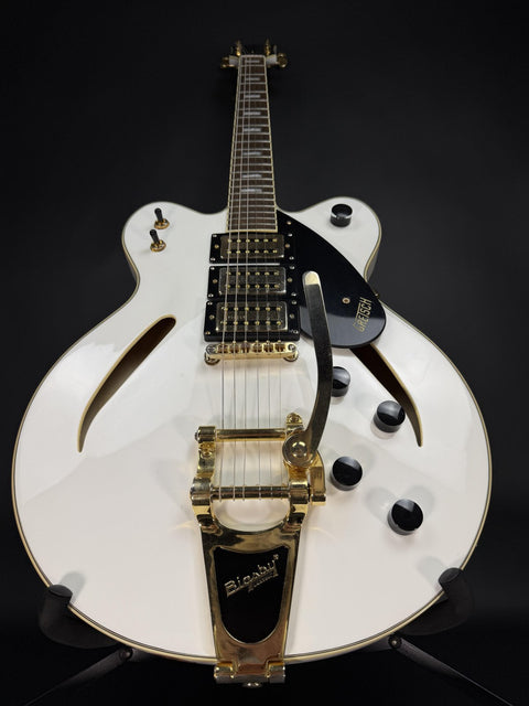 2020 Gretsch G2627TG Streamliner Center Block Bigsby - White Gold Hardware -