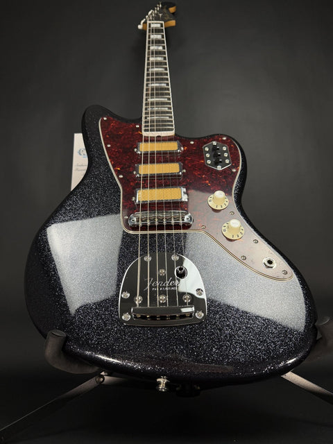 Fender Limited Edition Gold Foil Jazzmaster - Black Sparkle -
