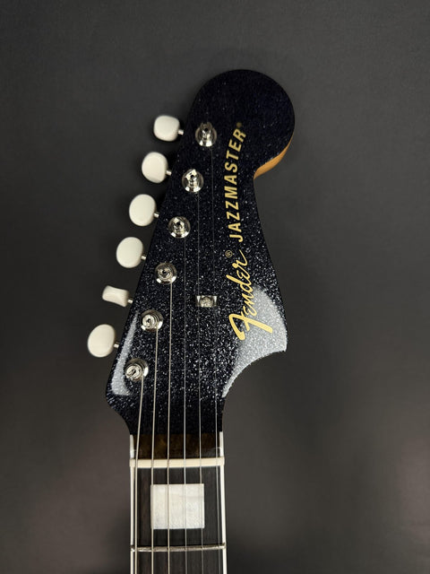 Fender Limited Edition Gold Foil Jazzmaster - Black Sparkle -