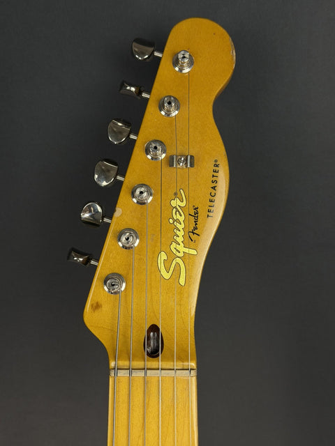 Lush-Squier Bender Partscaster Tele - Butterscotch -