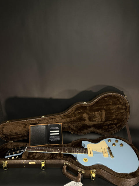 Gibson Custom M2M 1957 Les Paul Special Single Cut Reissue - Frost Blue Gloss Gold Hardware -