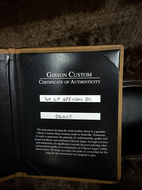 Gibson Custom M2M 1960 Les Paul Special Double Cut Reissue - Frost Blue VOS -
