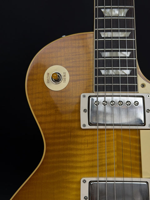 Gibson Custom 1958 Les Paul Standard Reissue Figured Top VOS - Lemon Burst -