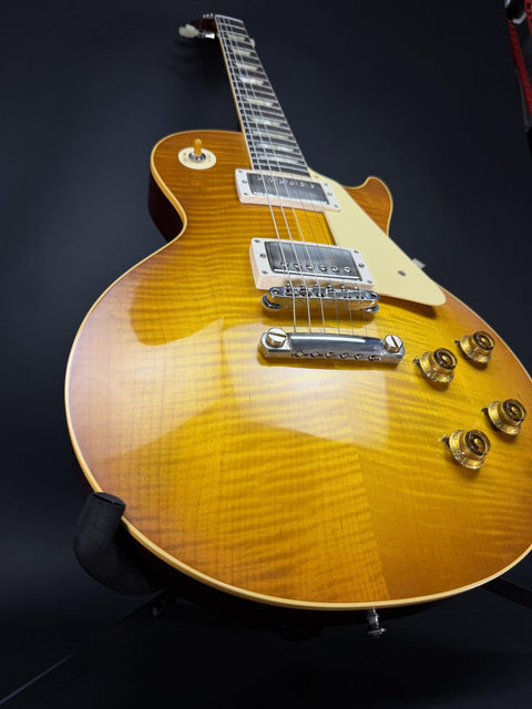 Gibson Custom 1958 Les Paul Standard Reissue Figured Top VOS - Lemon Burst -