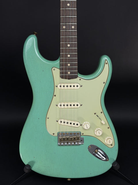 2022 Fender Custom Shop Limited Edition 62/63 Stratocaster Journeyman Relic - Aged Seafoam Green