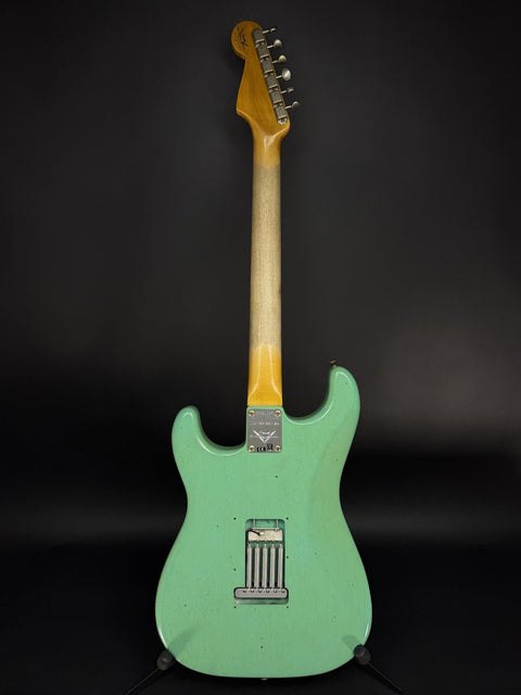 2022 Fender Custom Shop Limited Edition 62/63 Stratocaster Journeyman Relic - Aged Seafoam Green