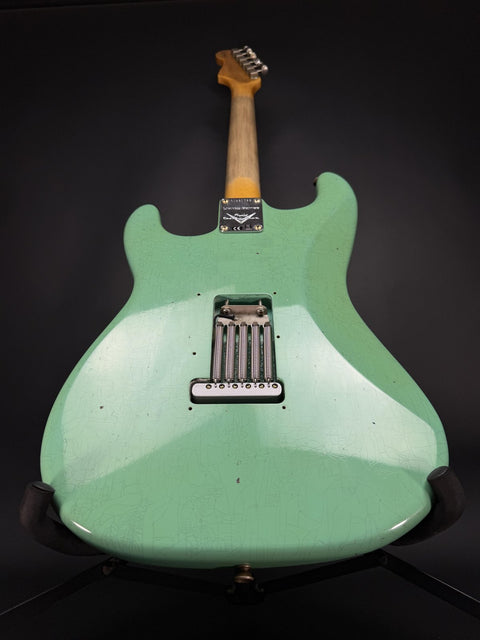 2022 Fender Custom Shop Limited Edition 62/63 Stratocaster Journeyman Relic - Aged Seafoam Green