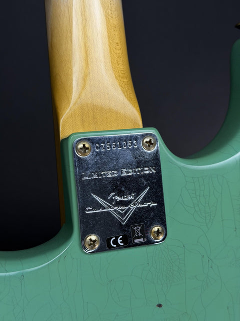 2022 Fender Custom Shop Limited Edition 62/63 Stratocaster Journeyman Relic - Aged Seafoam Green