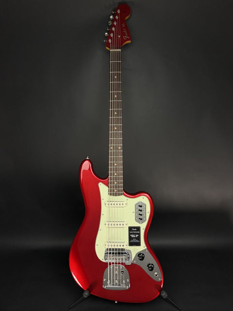 Fender Vintera III Early '60s Bass VI - Candy Apple Red -