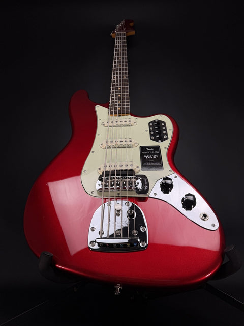 Fender Vintera III Early '60s Bass VI - Candy Apple Red -
