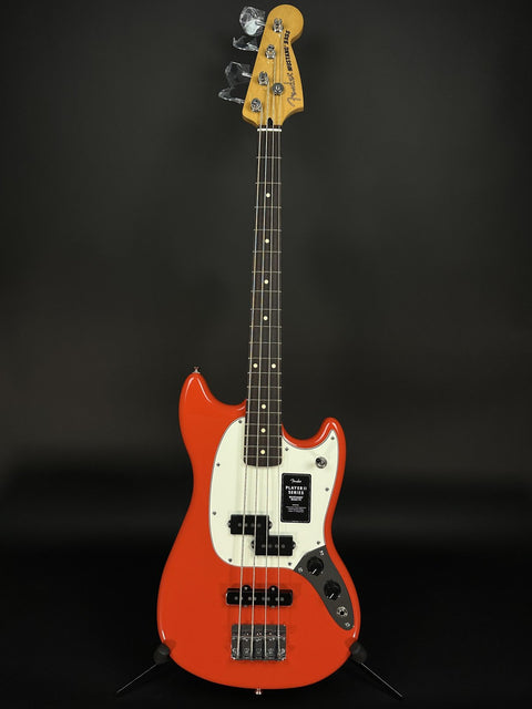 Fender Player II Mustang Bass PJ - Coral Red -