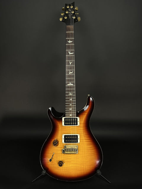 2012 PRS Custom 24 Left-Handed 10 Top - 3-Tone Sunburst -