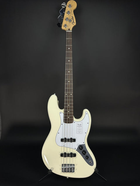 Fender Standard Jazz Bass Olympic White Laurel Fingerboard -