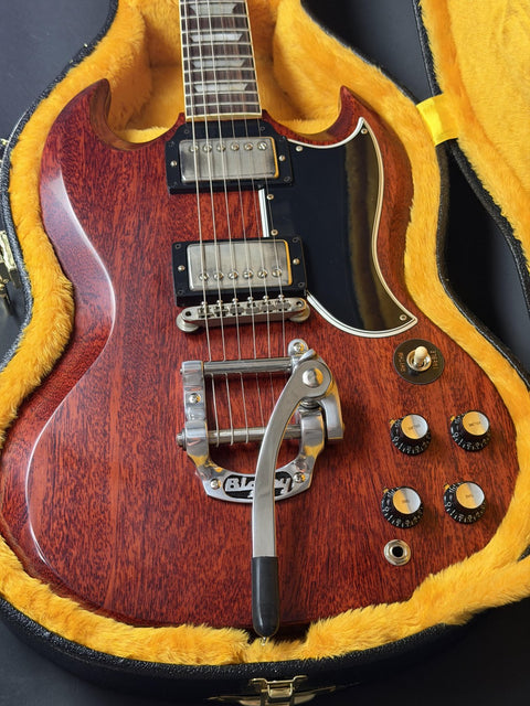 Gibson Custom 1961 Les Paul SG Standard Reissue B5 Bigsby - Cherry Red