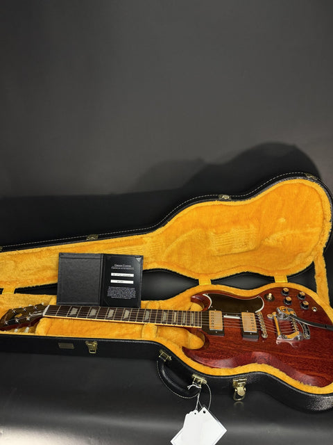 Gibson Custom 1961 Les Paul SG Standard Reissue B5 Bigsby - Cherry Red