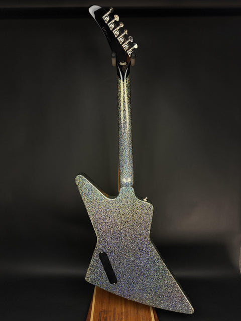 Epiphone Lzzy Hale Explorer Custom - Black Diamond Holographic Sparkle