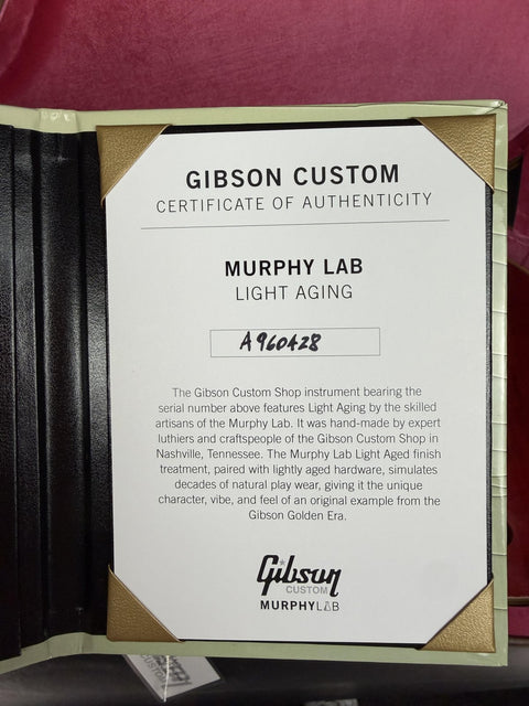 Gibson Custom Limited Edition 1960 ES-355 Reissue Figured Light Aged - Sixties Cherry Gold Hardware -