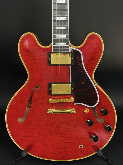Gibson Custom Limited Edition 1960 ES-355 Reissue Figured Light Aged - Sixties Cherry Gold Hardware -