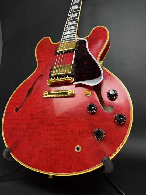 Gibson Custom Limited Edition 1960 ES-355 Reissue Figured Light Aged - Sixties Cherry Gold Hardware -