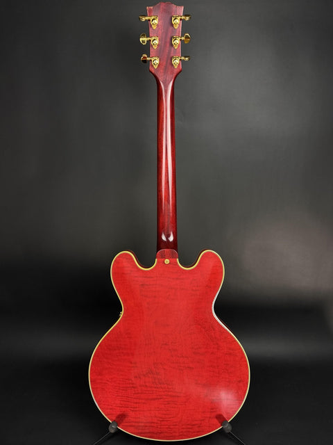 Gibson Custom Limited Edition 1960 ES-355 Reissue Figured Light Aged - Sixties Cherry Gold Hardware -