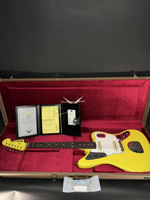 Fender Custom Shop 1962 Jaguar Deluxe Closet Classic - Canary Yellow