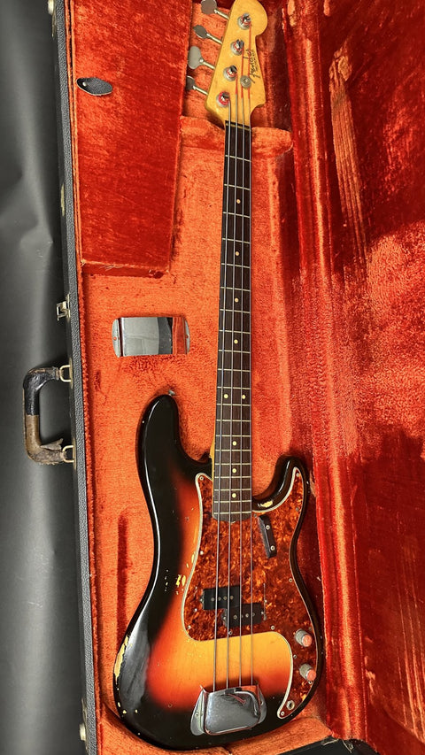 1964 Fender Precision Bass - 3-Color Sunburst - 