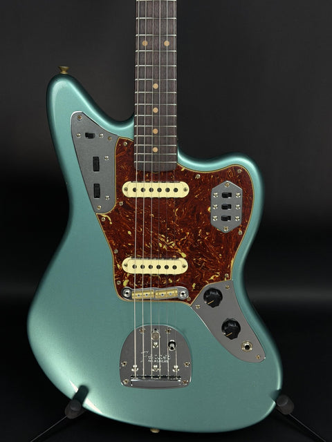 Fender Custom Shop Limited Edition 1963 Jaguar Journeyman Relic - Super Faded Aged Sherwood Green Metallic