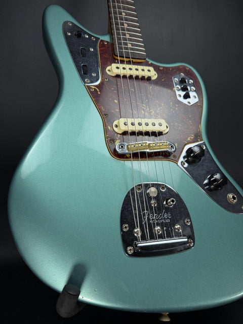 Fender Custom Shop Limited Edition 1963 Jaguar Journeyman Relic - Super Faded Aged Sherwood Green Metallic