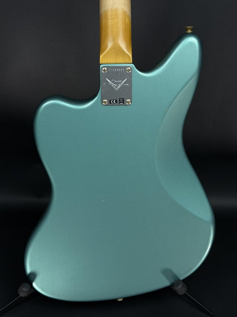 Fender Custom Shop Limited Edition 1963 Jaguar Journeyman Relic - Super Faded Aged Sherwood Green Metallic