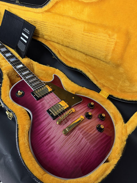 Gibson Custom M2M 1968 Les Paul Custom Reissue - "Cheshire Cat" Pink Burst -